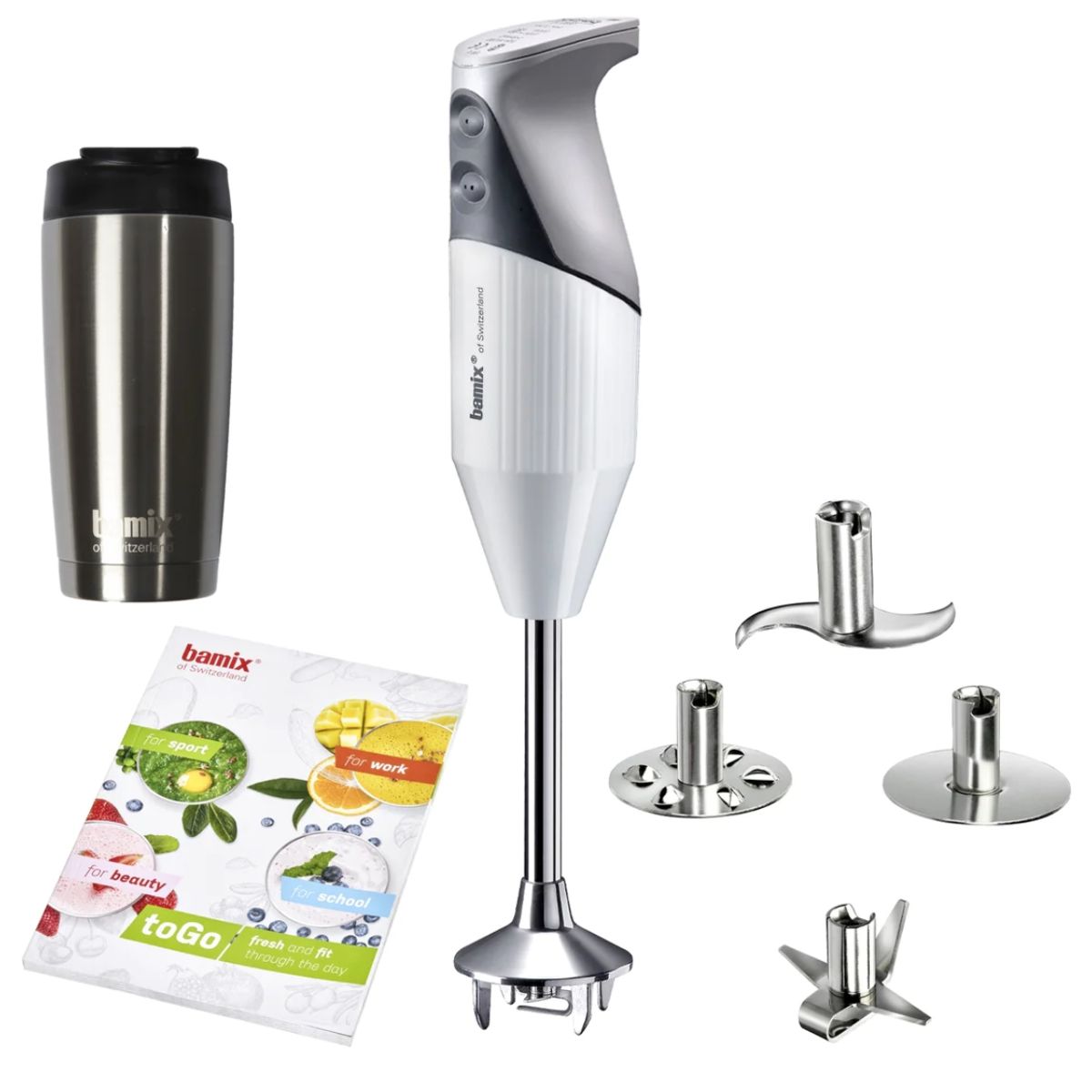 Bamix ToGo immersion blender bundle