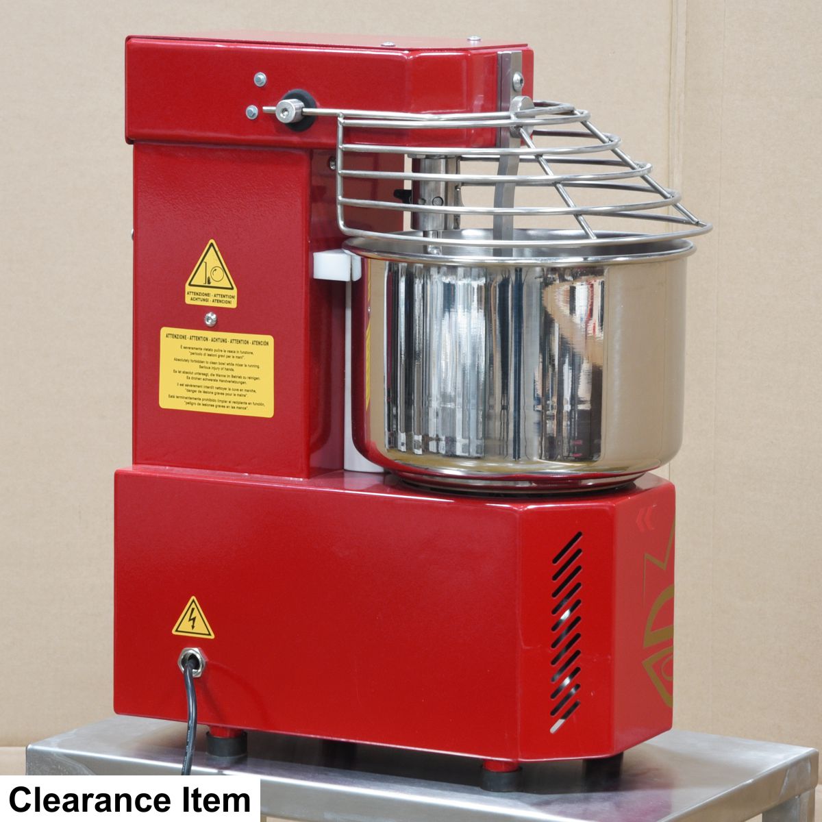 Spiralmac Mixer, SV5 Royal Queen, Rossa Red 