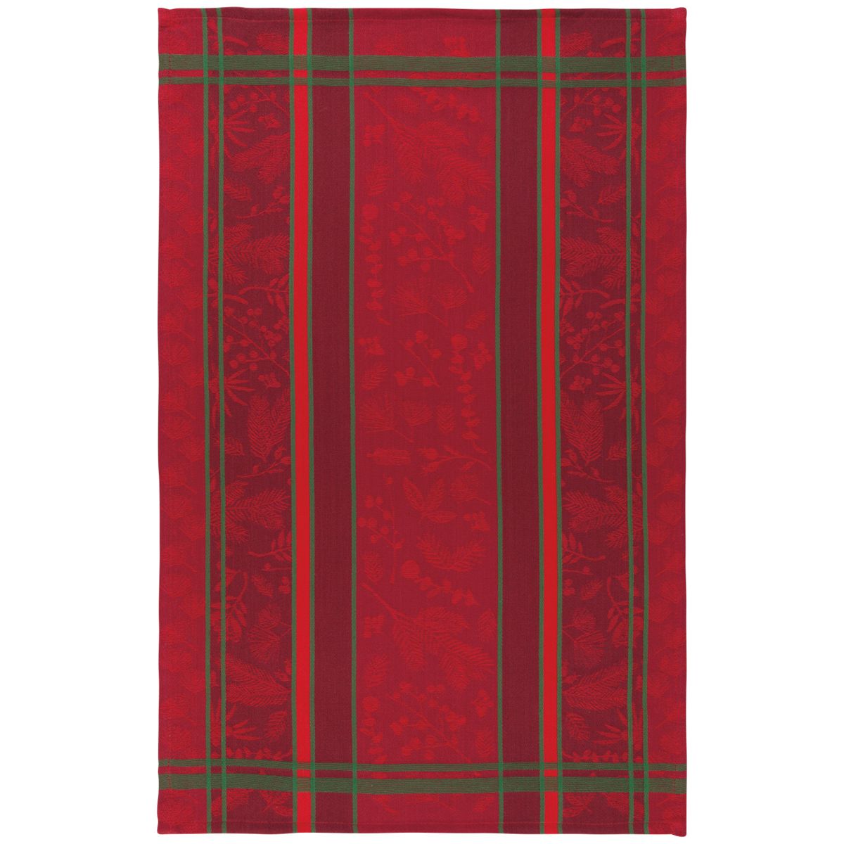 Jacquard Dish Towel, Winterberry