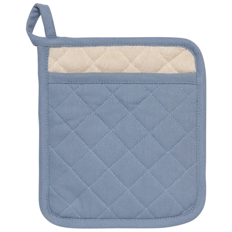Superior Pocket Potholder, Slate Blue