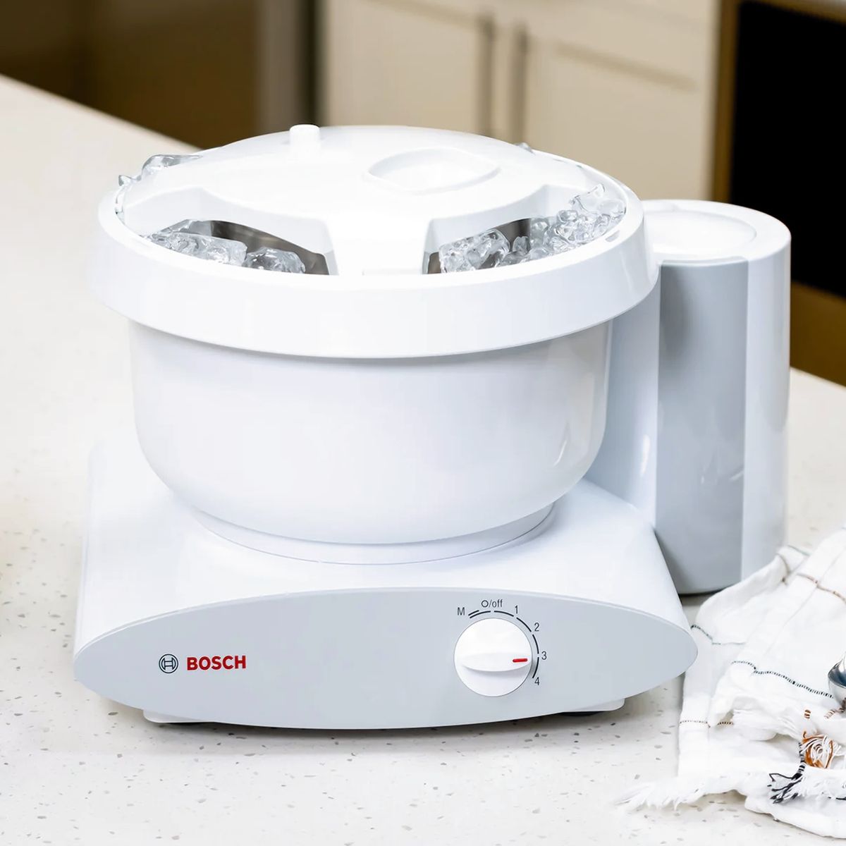 NutriMill Ice Cream Maker in Bosch Universal Plus bowl