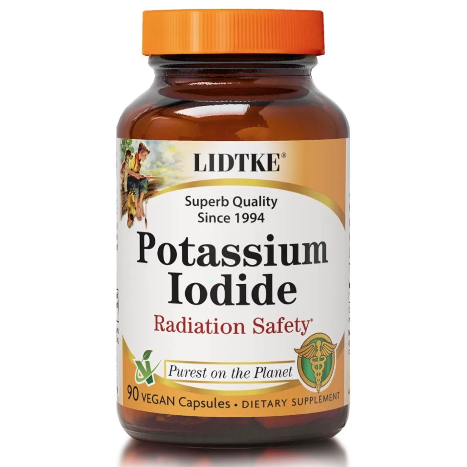 Lidtke Potassium Iodide, 32.5mg, 90 capsules