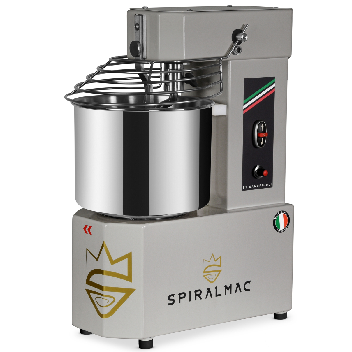 Spiralmac mixer 8kg, Vintage Silver