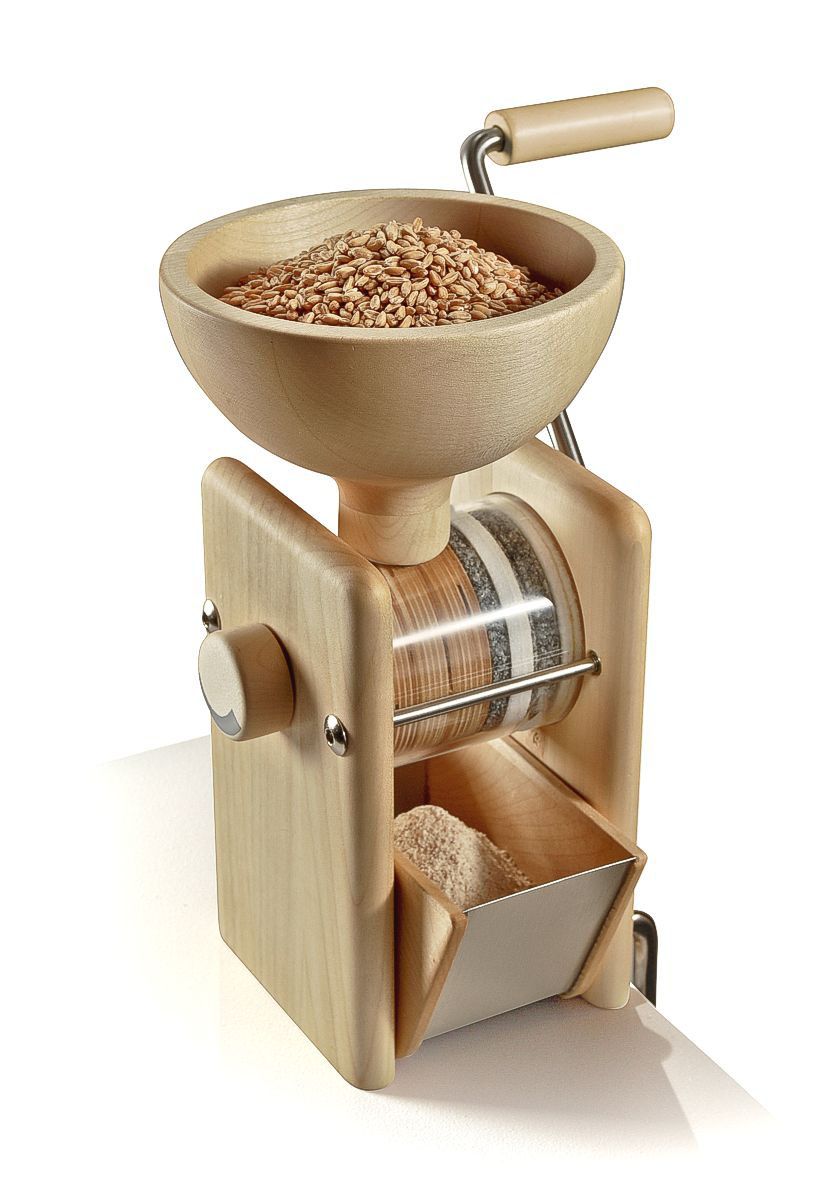 KoMo stone burr hand grain mill flour grinder