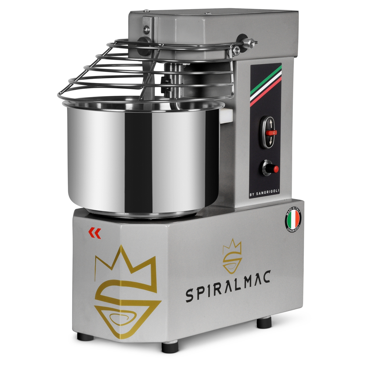 Spiralmac mixer 5kg, Vintage Silver