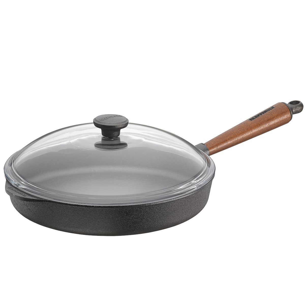 Skeppshult Traditional Sauté Pan w/Glass Lid, 11 inch