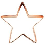 Copper Plated Star Cookie Cutter