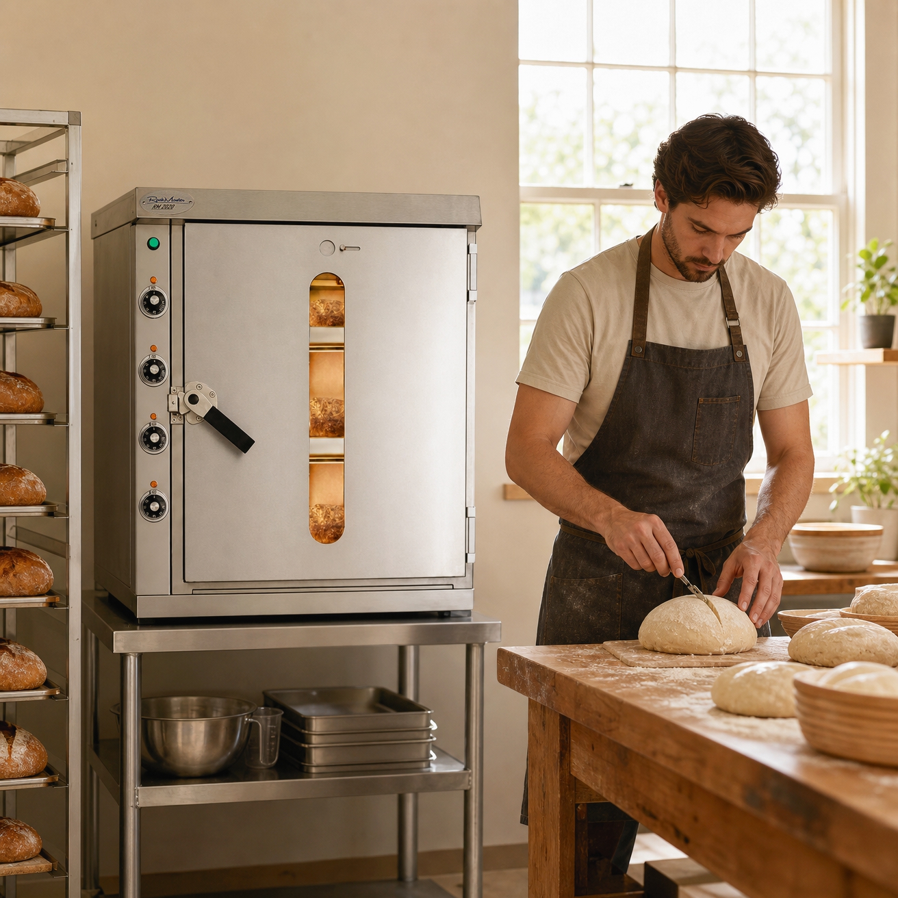 RackMaster RM2020 bread oven made in Great Britain