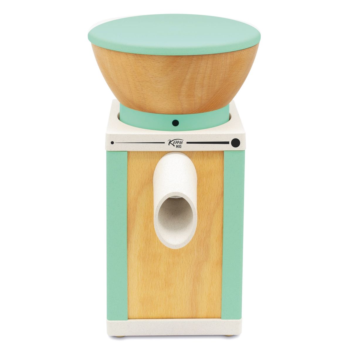 komo mio grain mill flour grinder green 1200 2