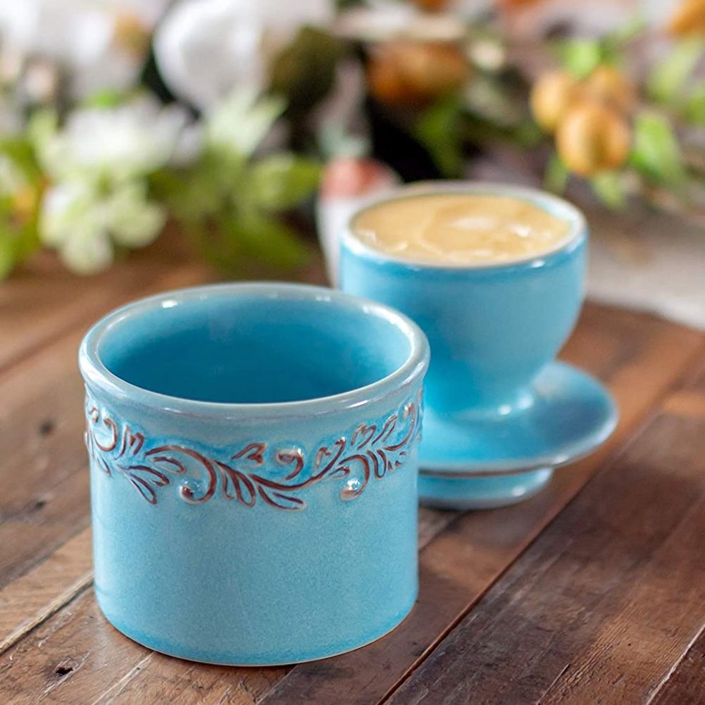 butter bell keeper antique powder blue 1001 1