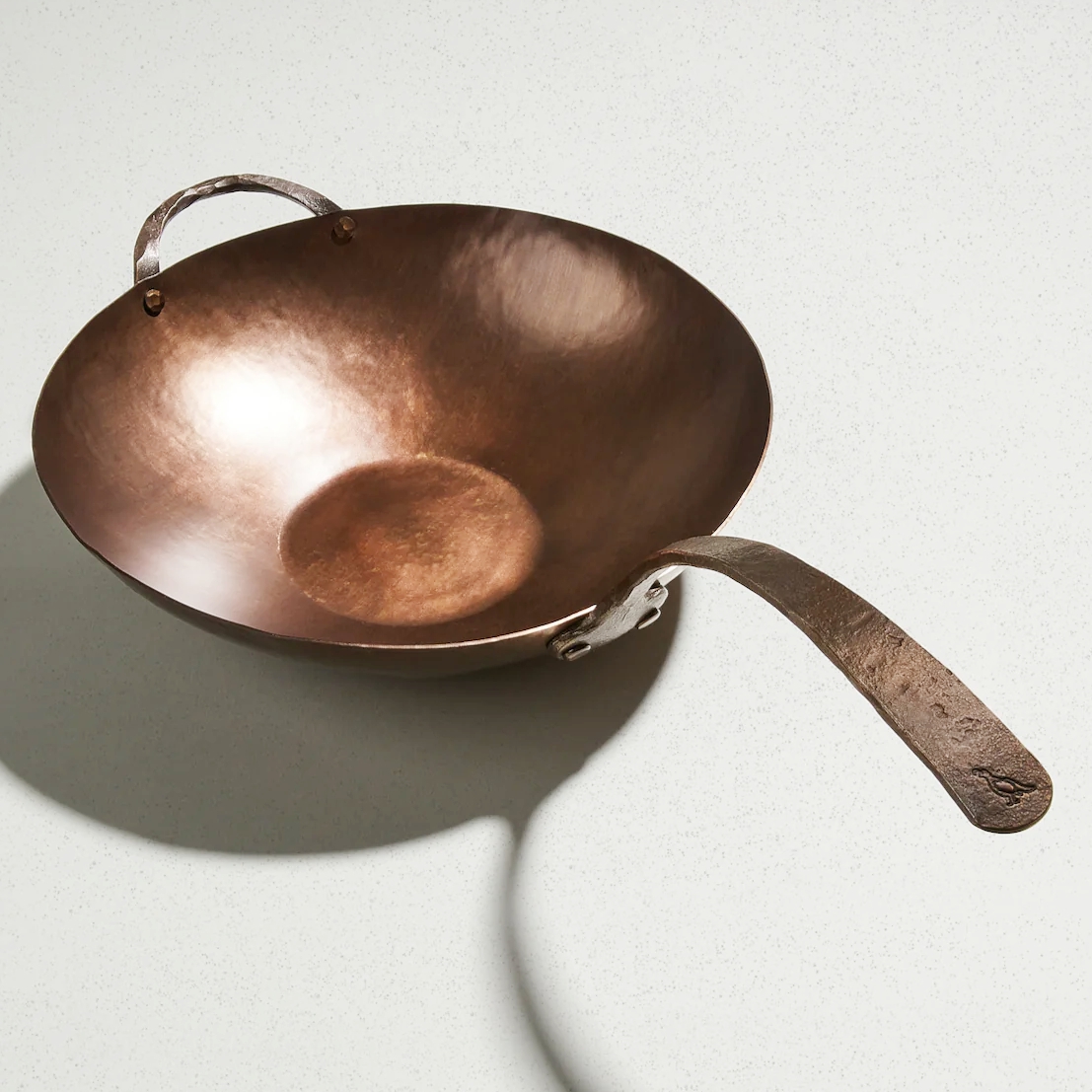 Smithey Ironware Carbon Steel Wok, 12.6 inch