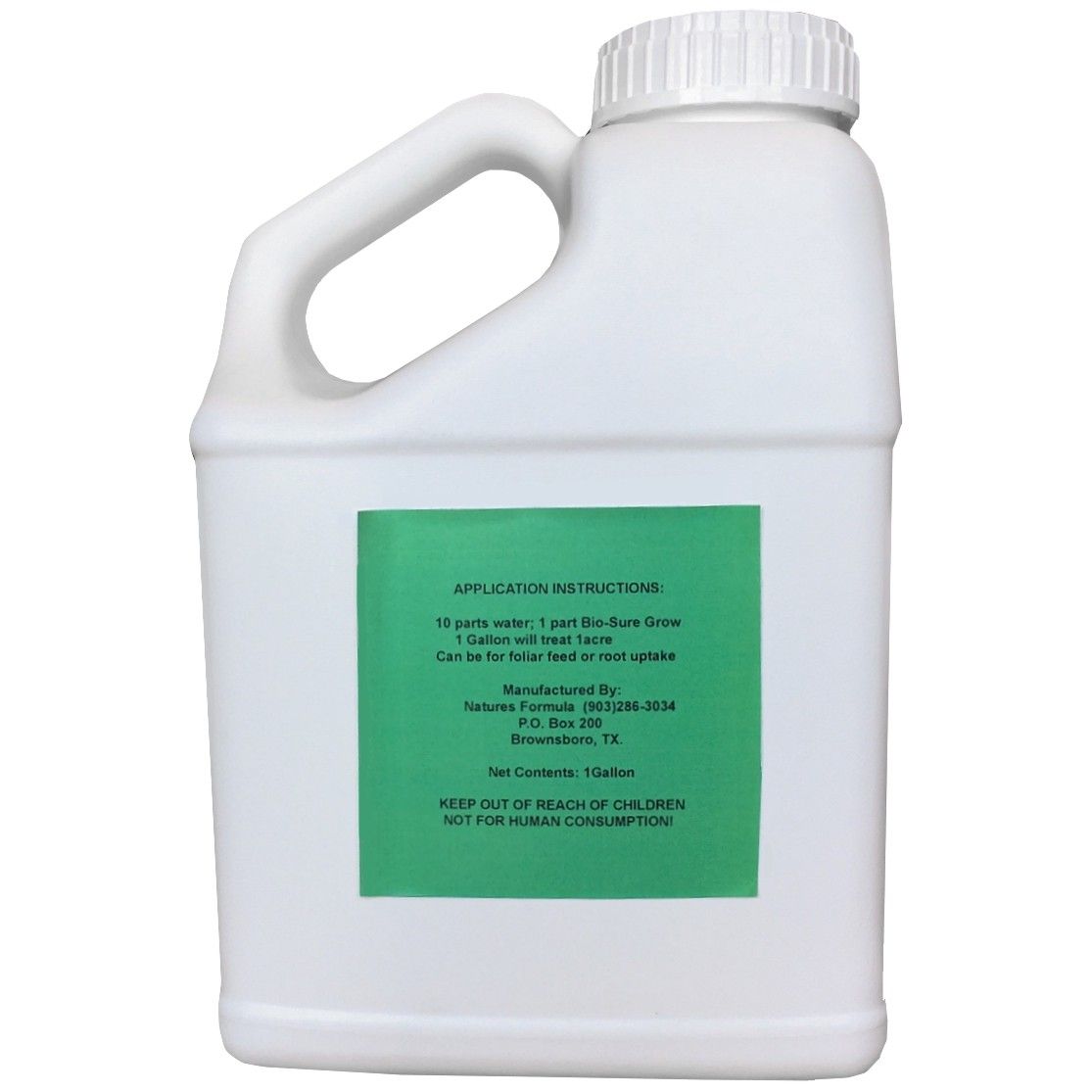 Natural Nature's Formula fertilizer