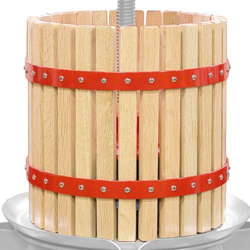 Red Oak Wood Fruit Press Basket
