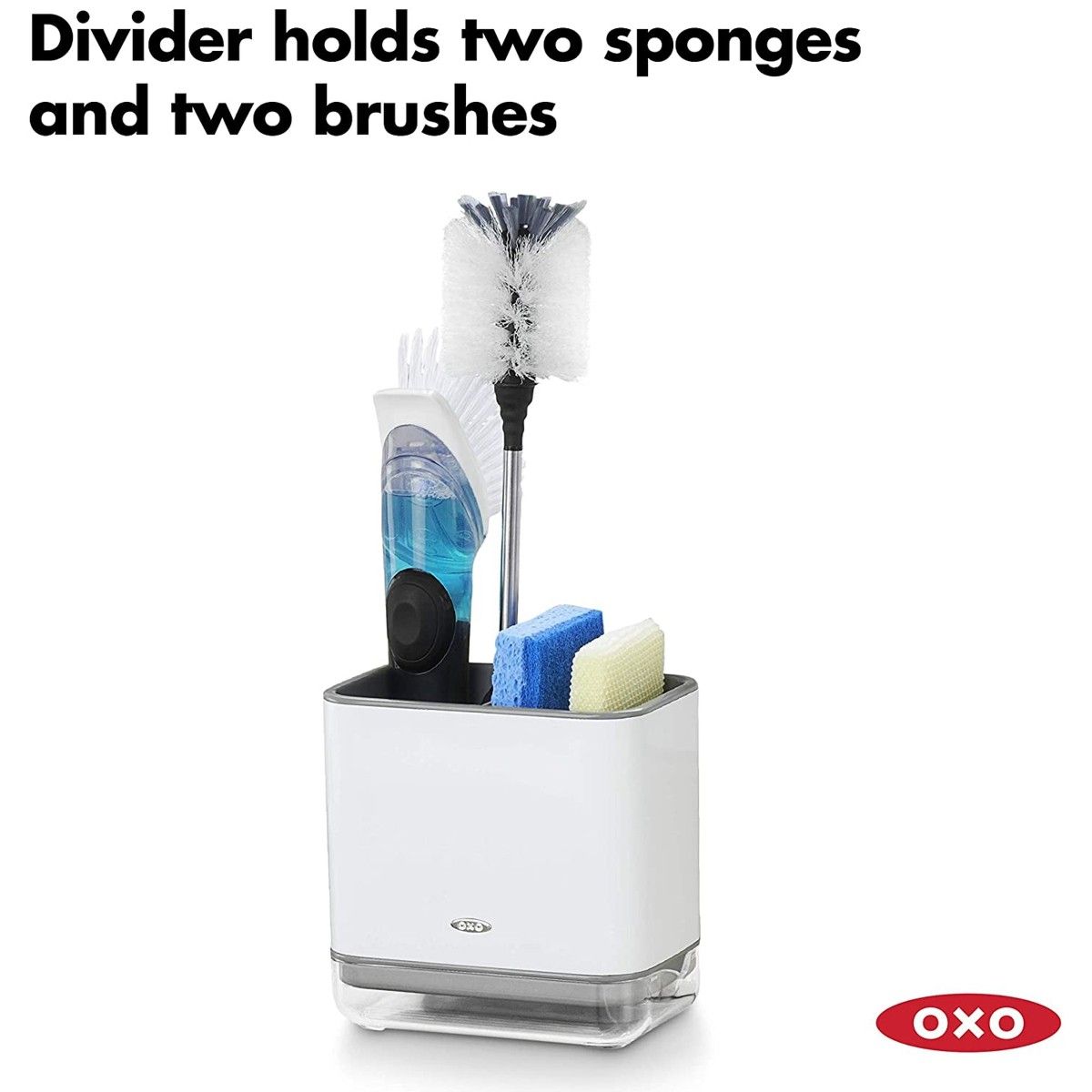 oxo good grips brushes sponges caddy 1200