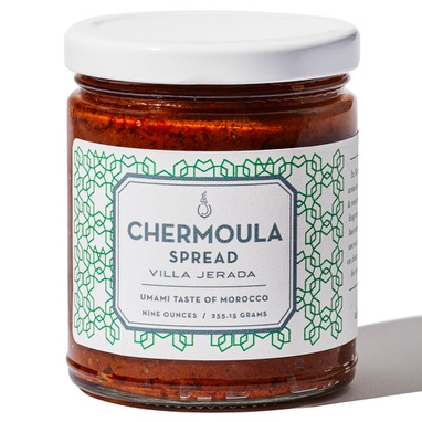 Villa Jerada Chermoula Spread in jar