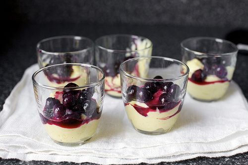 perfectly portioned dessert glasses