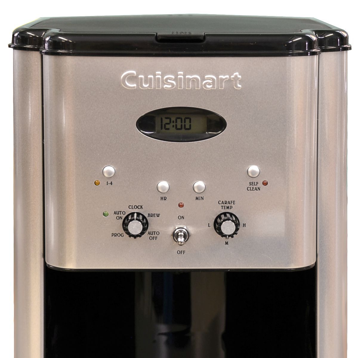 cuisinart dcc 1200 brew central panel 1200
