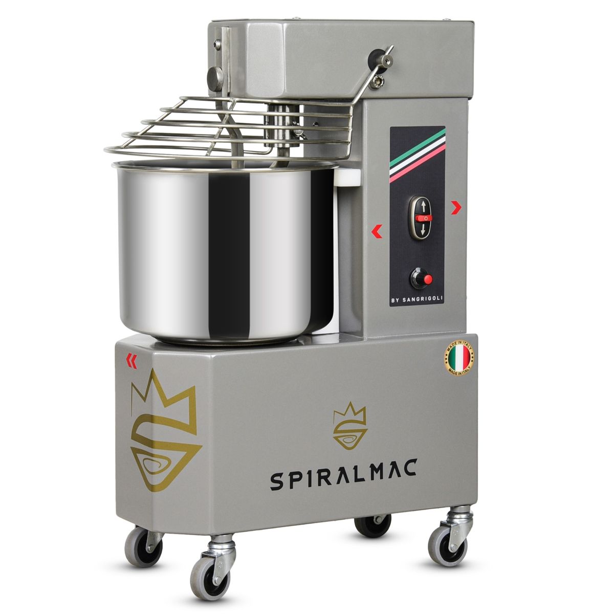 Spiralmac mixer 8kg, Vintage Silver
