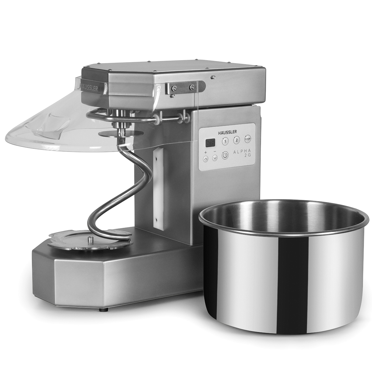 Bowl removed from Haussler Alpha Mixer