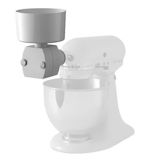 Grain flaker for KitchenAid. 