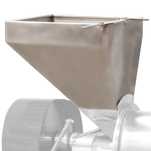 Control the flow of seeds and grain when grinding