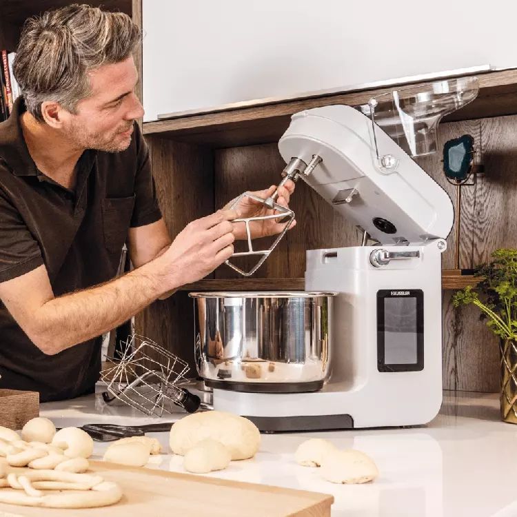 Haussler Nova mixer with optional paddle attachment