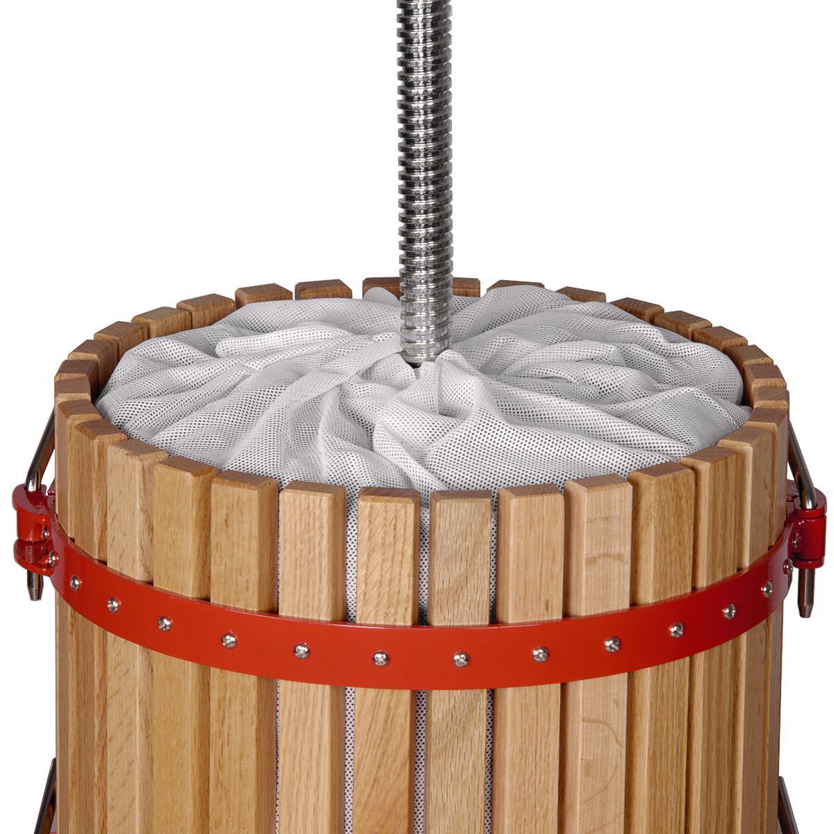 Mesh bag in Country Estate wood basket