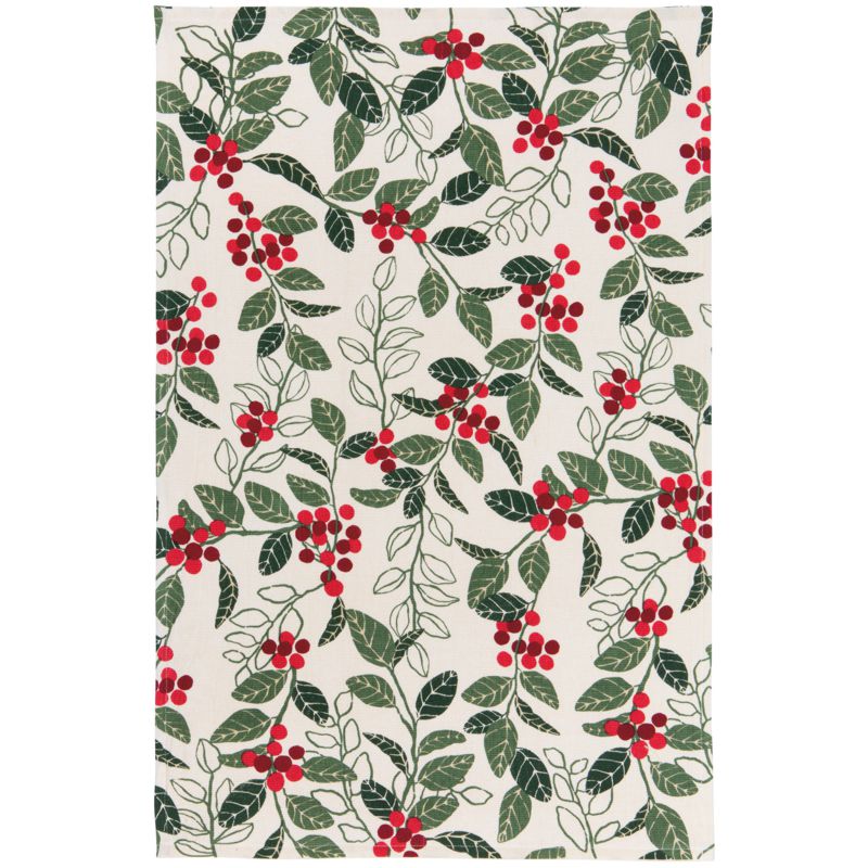 Terry Dish Towel, Merry Berry Christmas