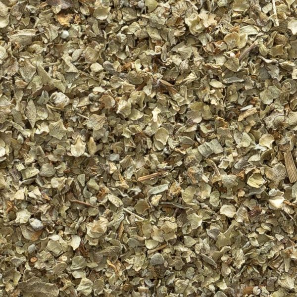 Marjoram leaf, cut and sifted, organic