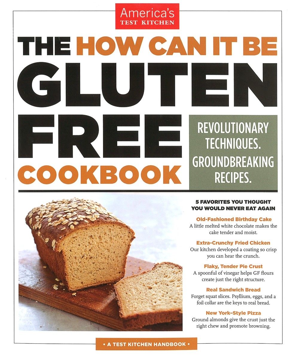 Clearance: Cook's Illustrated How Can It Be Gluten Free Cookbook