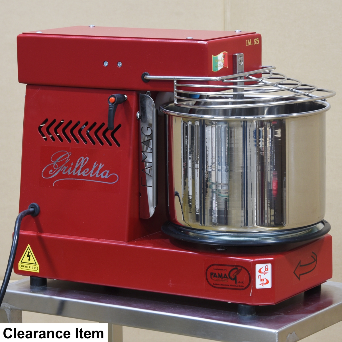 Famag IM-5S HH Mixer, Ruby 