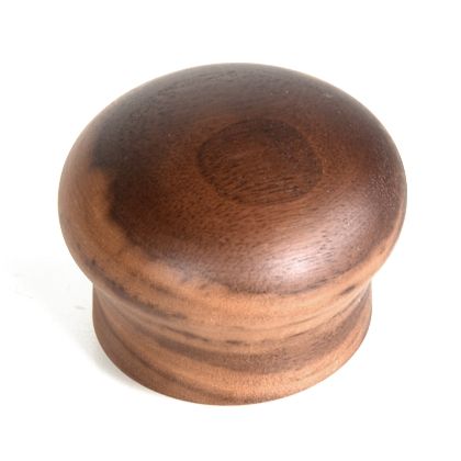 Walnut wood replacement lid for #0074