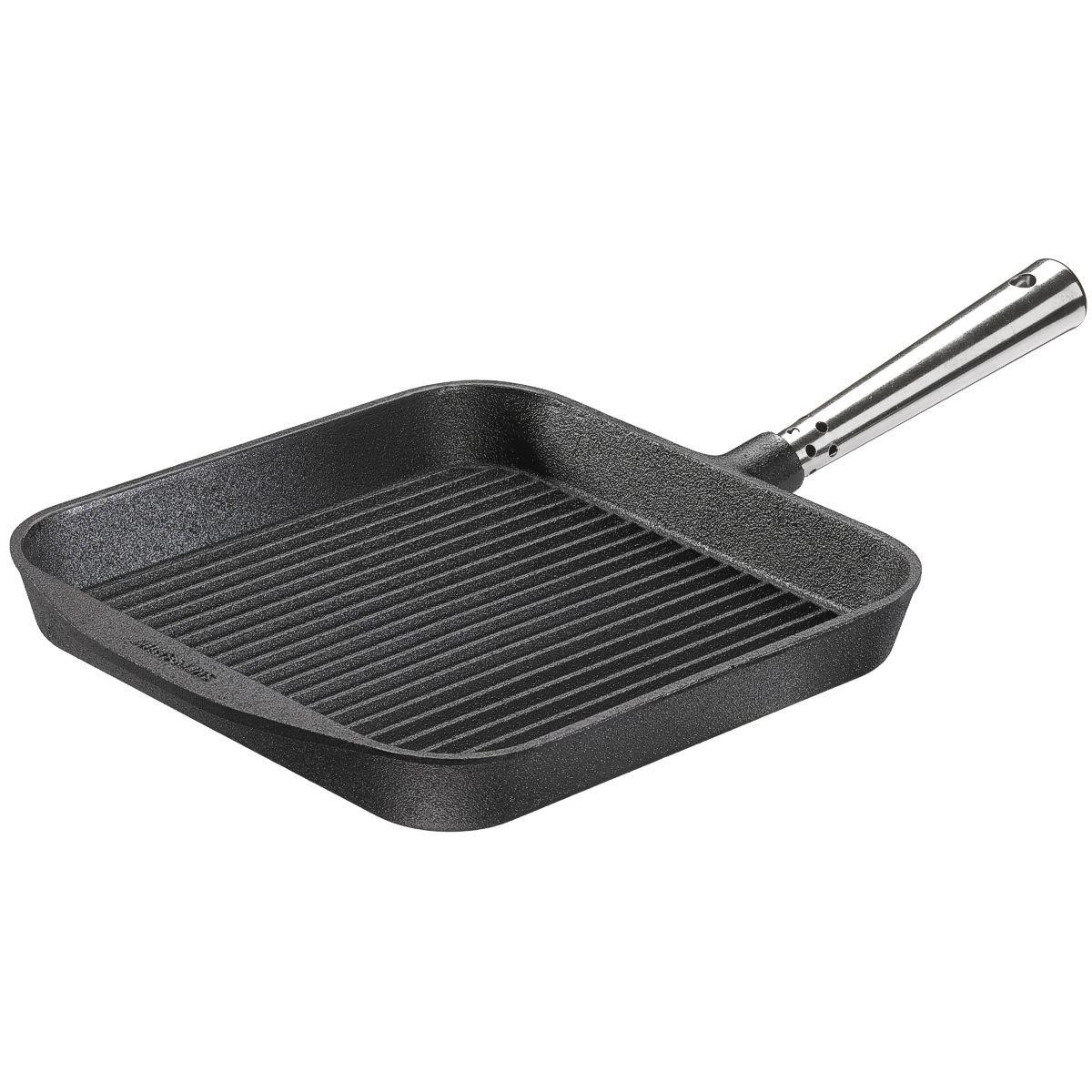 10" square grill pan w/stainless handle