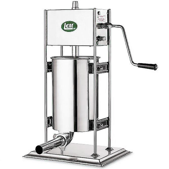 lem sausage stuffer dual gear 1111 25 lb 669 2