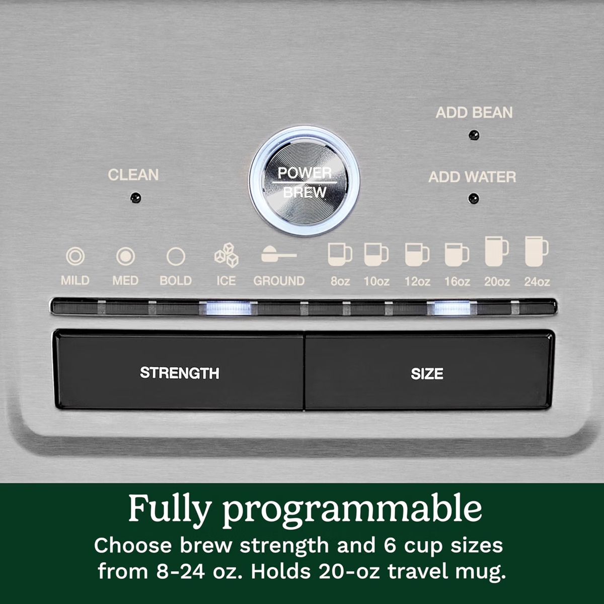 Cuisinart DGB-30 is fully programmable 