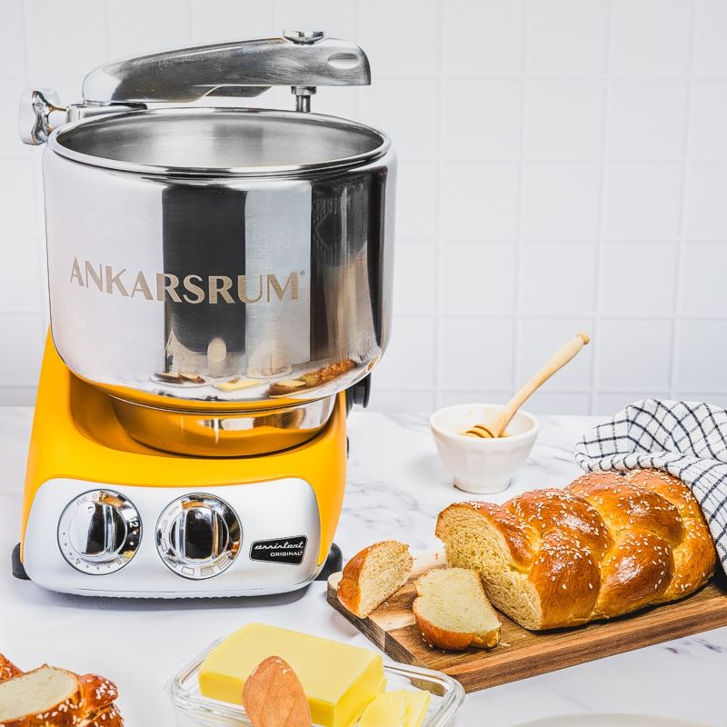 The Ankarsrum mixer makes beautiful challah bread!