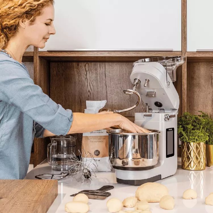 Silver Haussler Nova spiral dough kneader, 3.5kg