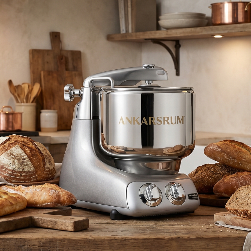 Ankarsrum Original Mixer, Jubilee Silver