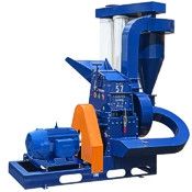 Commercial herb grinder, hammer mill for beans, pods, roots, tubers, glass, recycling, wheat, corn.