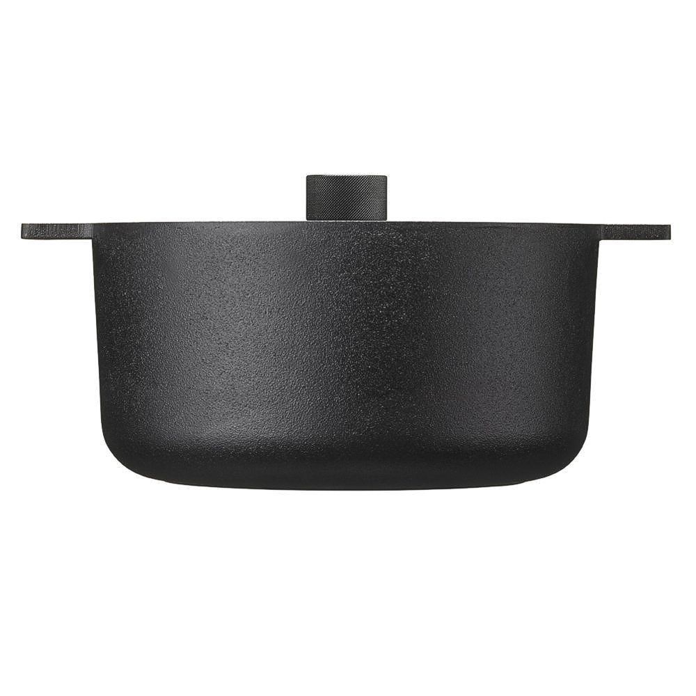 skeppshult noire round casserole flat lid 1000