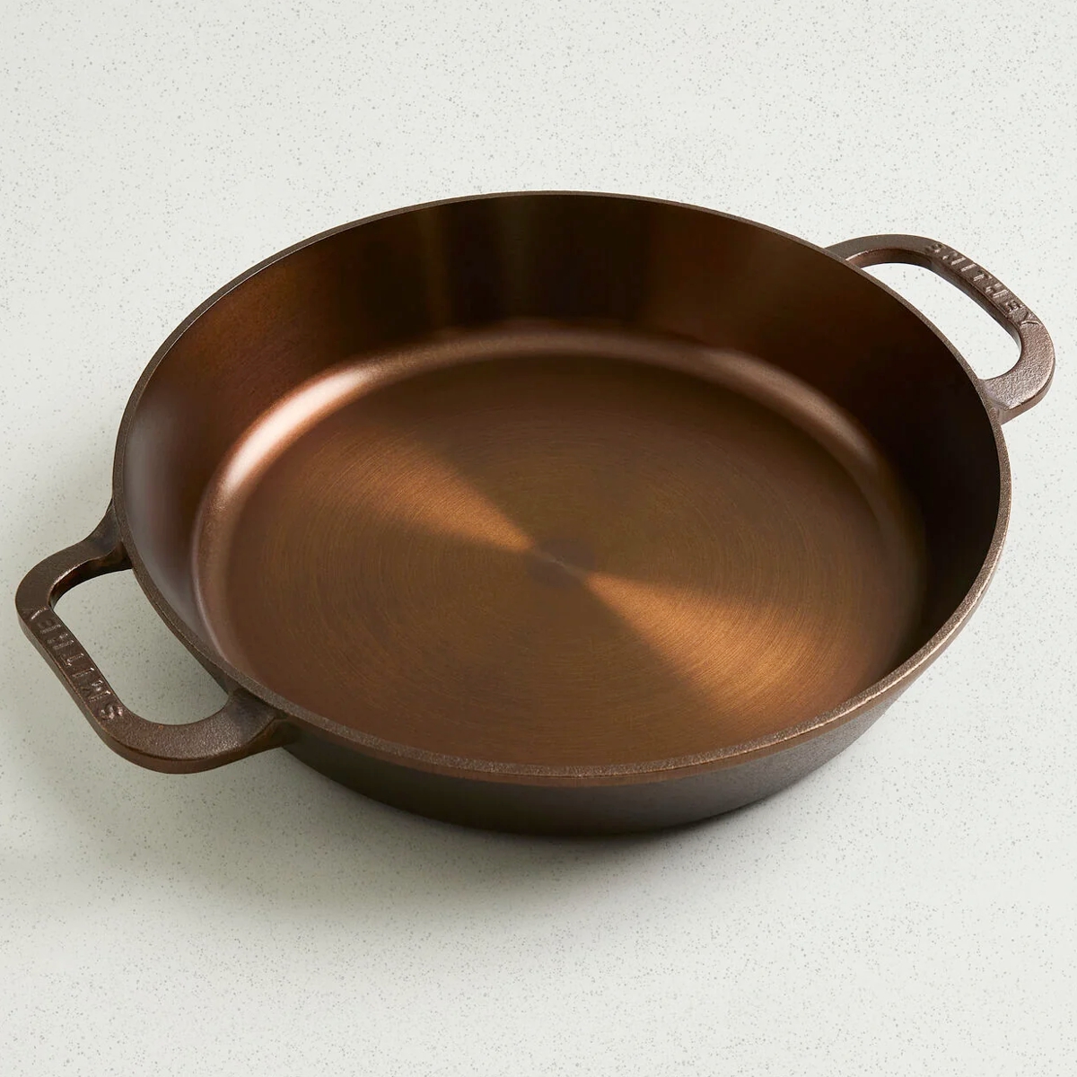 smithey dual skillet empty