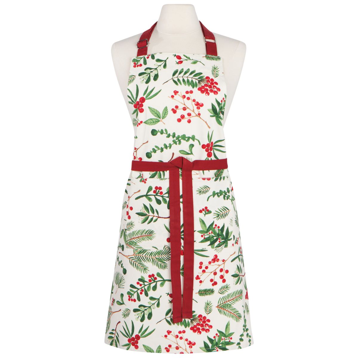 Chef Apron, Winterberry Christmas