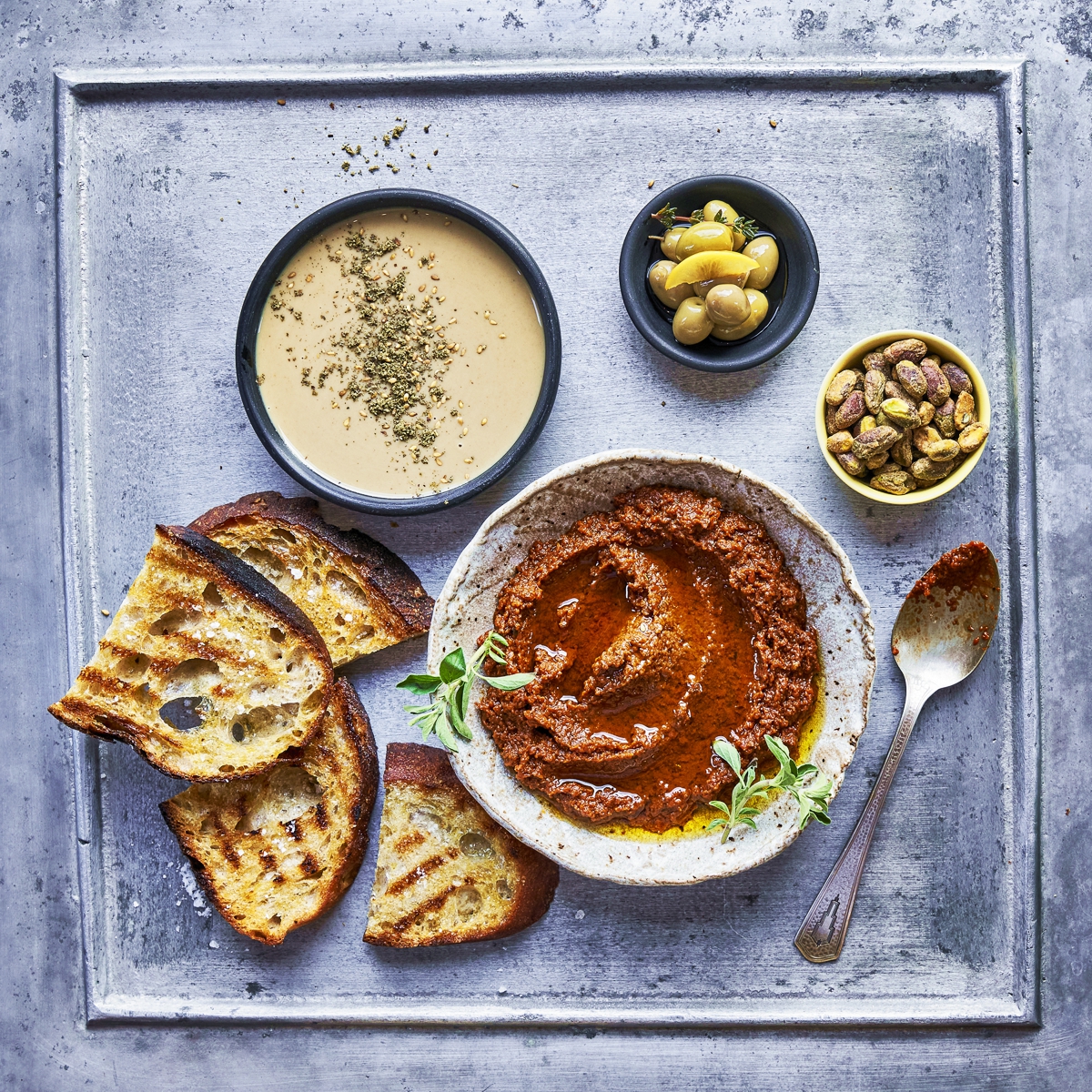 Villa Jerada Chermoula Spread