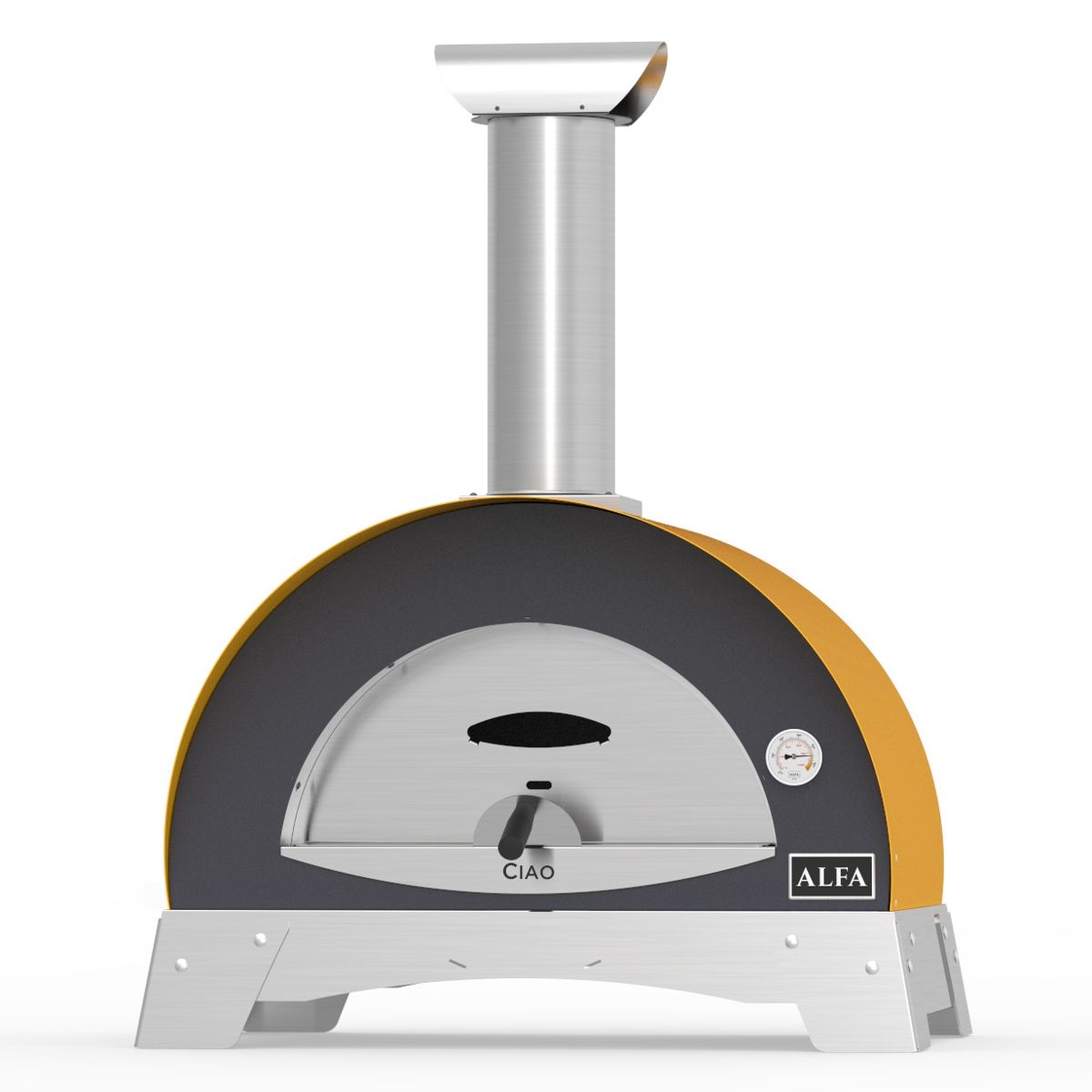 alfa ovens ciao fire yellow wood 1200