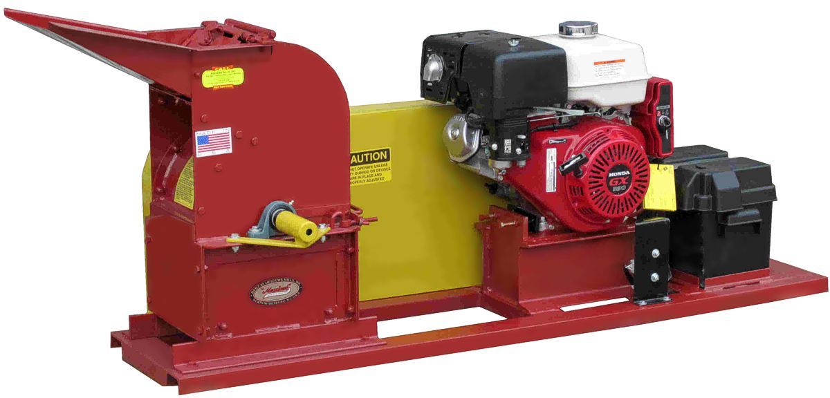 Meadows 14 HP Gasoline Engine Hammer Mill, #5