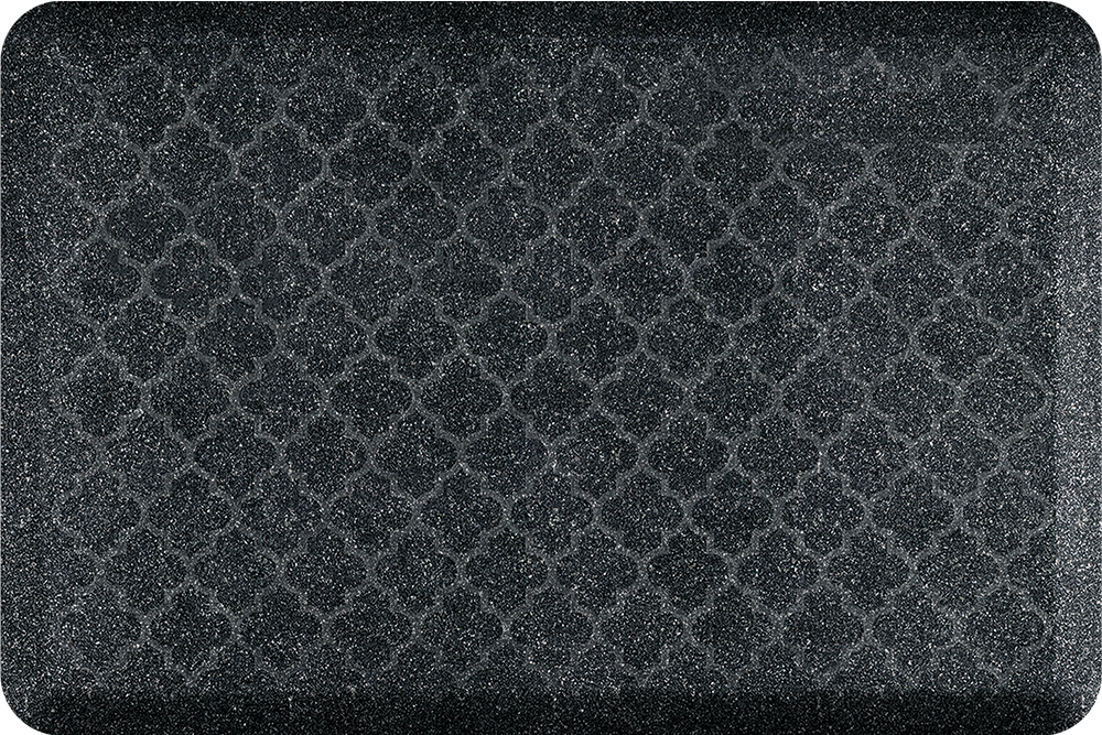 WellnessMats Granite Trellis, Onyx, 32WMRGITO