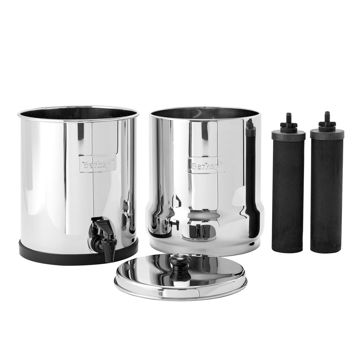 Berkey purifier/filter with Black Berkey elements