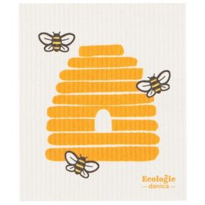Swedish Dish Cloth, Bees