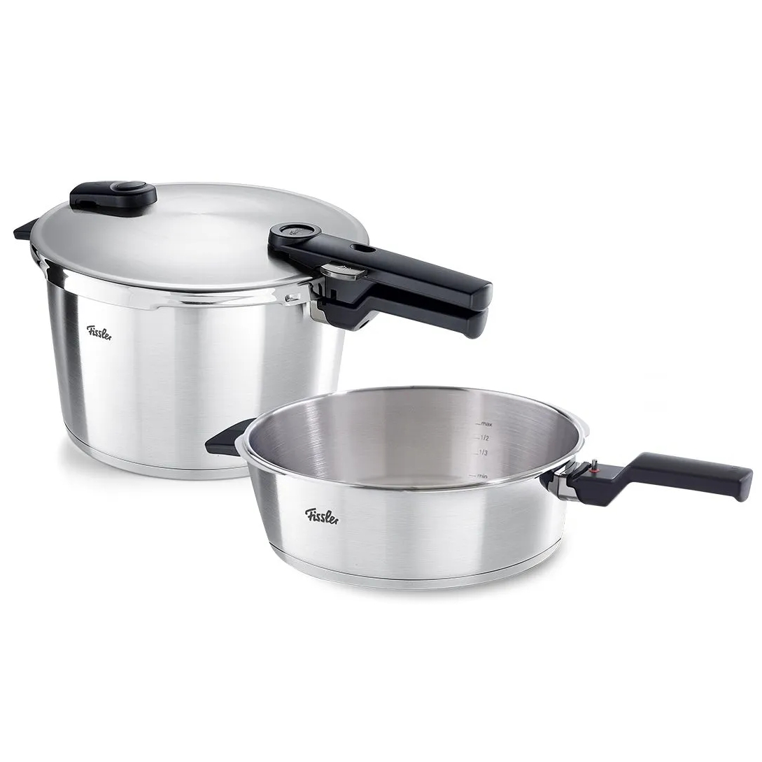 Vitaquick® Premium 2-piece set, 4.2 qt Pressure Skillet, 8.5 qt Pressure Cooker