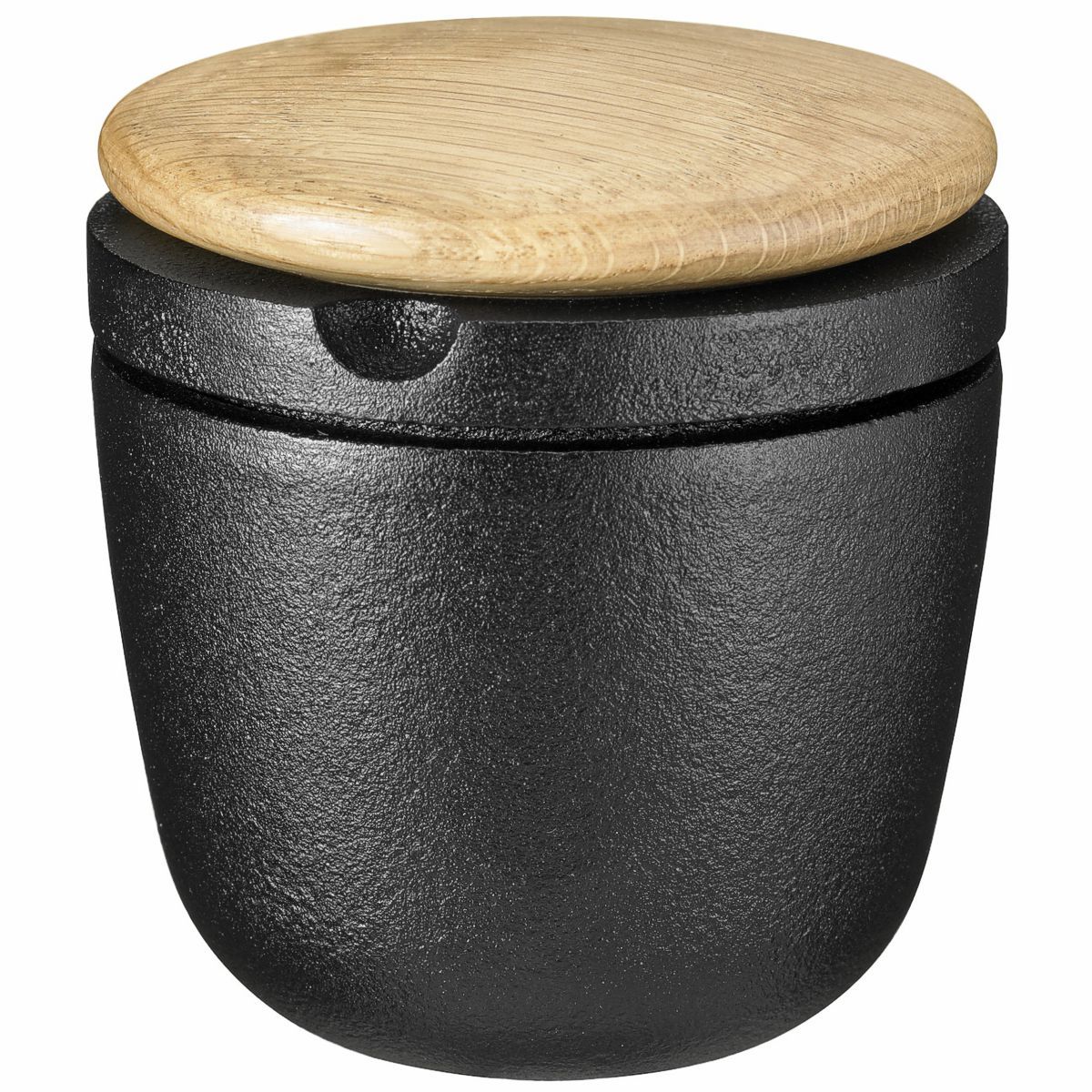 0071E Skeppshult swing spice grinder with oak lid